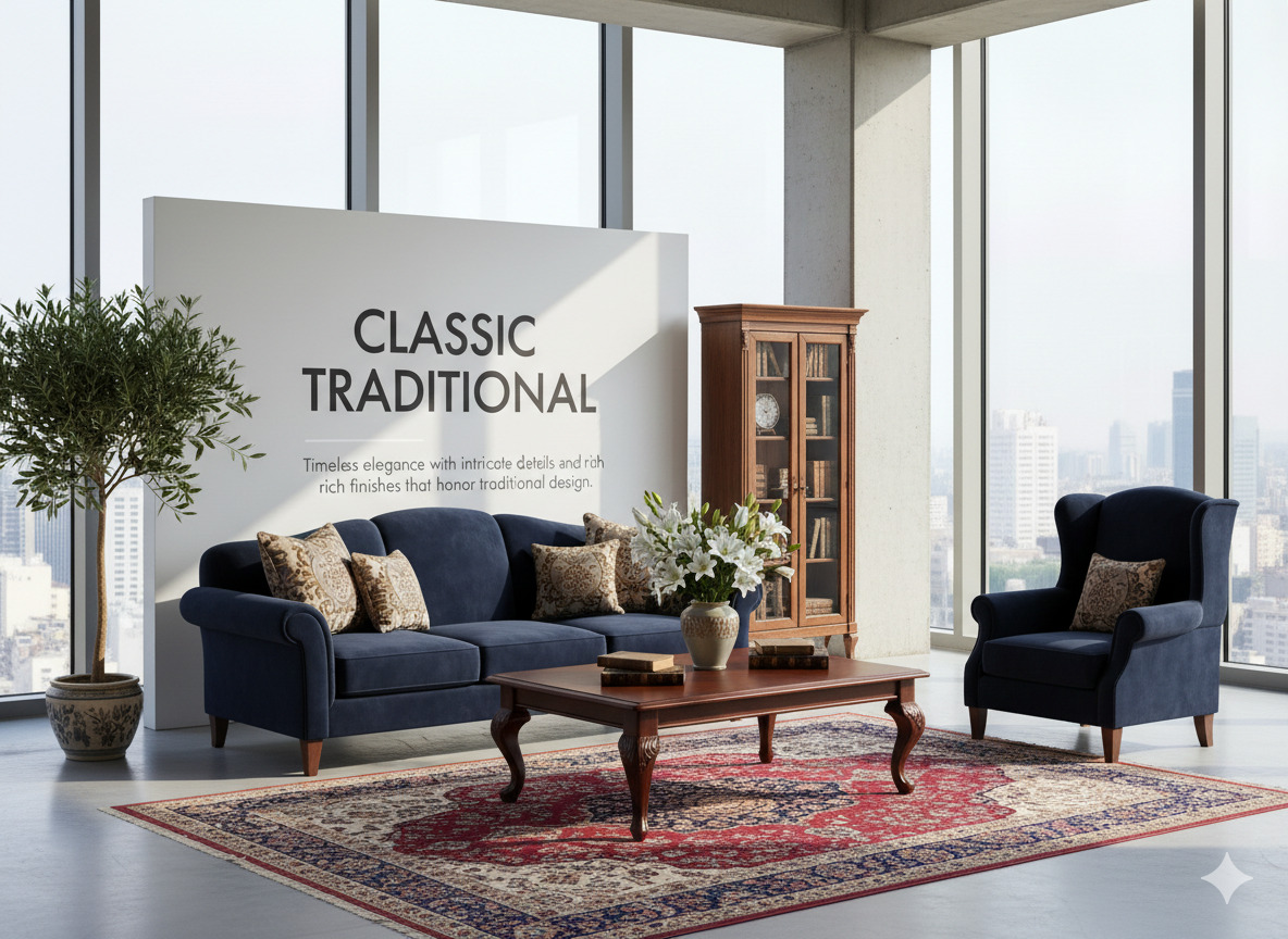 Classic traditional furniture collection